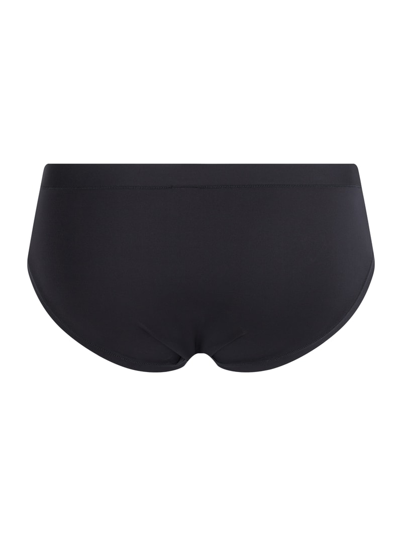 Slip aus Mikrofaser in schwarz