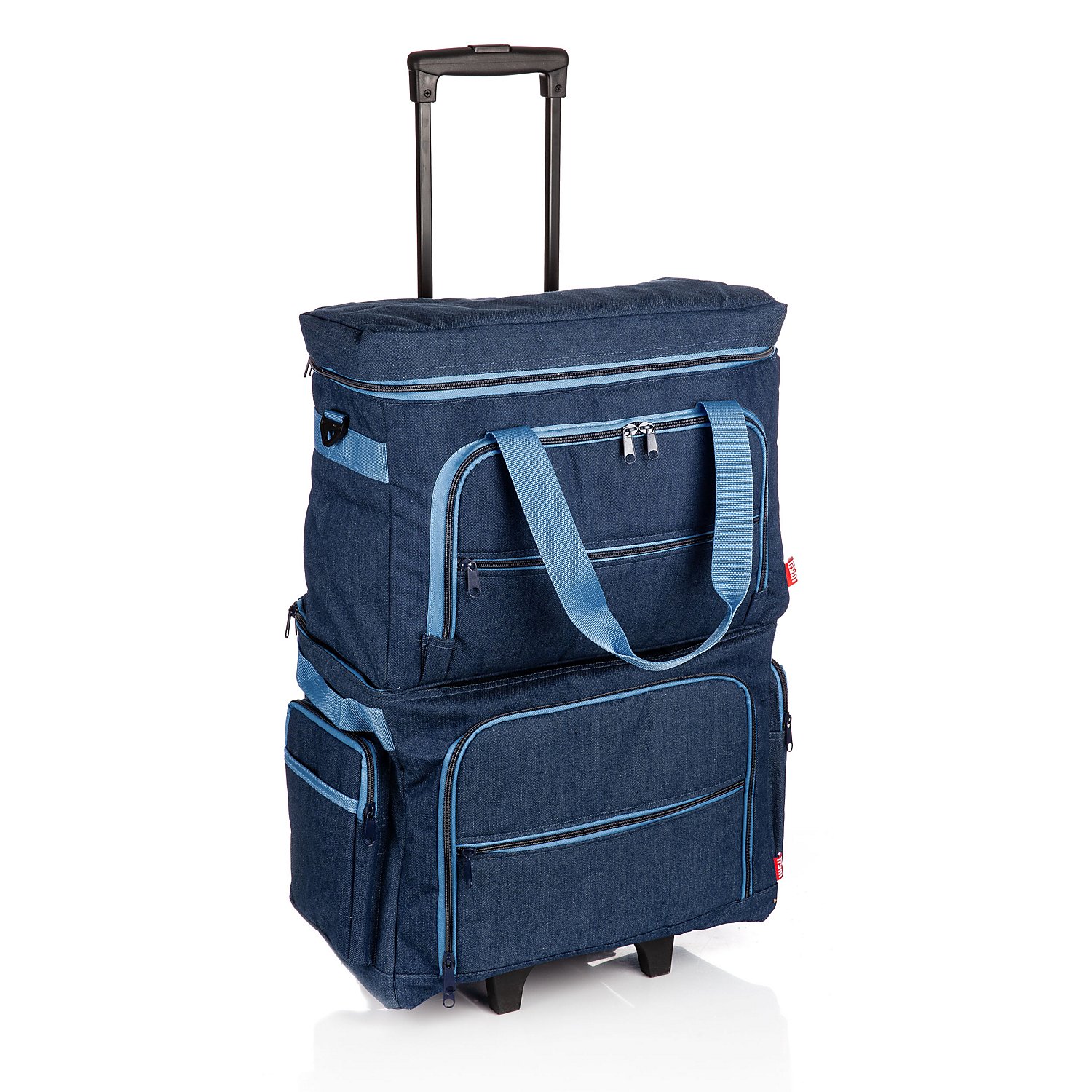 Prym Nähmaschinen-Tasche, jeans, Größe: 44 x 20 x 35 cm