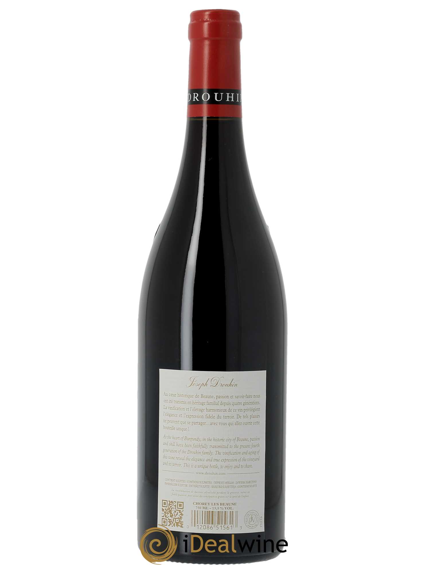 Chorey-lès-Beaune Joseph Drouhin  2021 - Lot de 1 Bouteille
