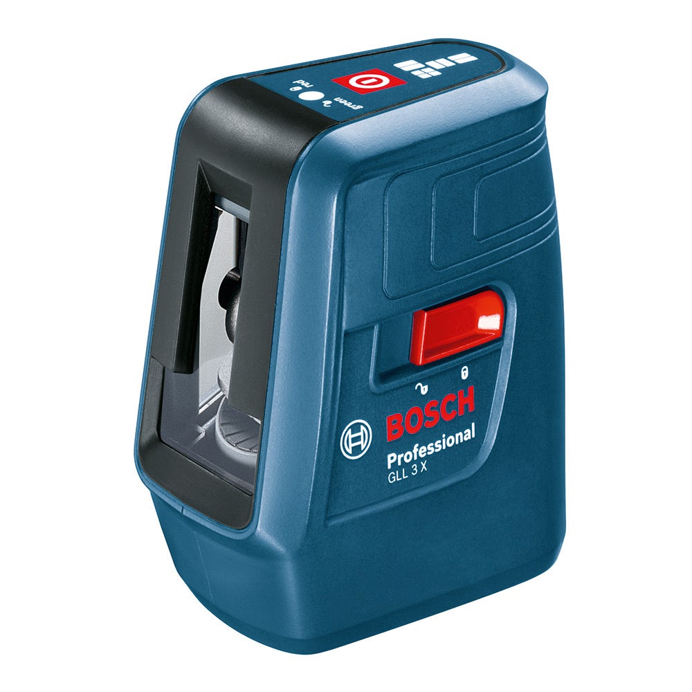 Medidor multilinhas a laser de feixe vermelho BOSCH GLL3X