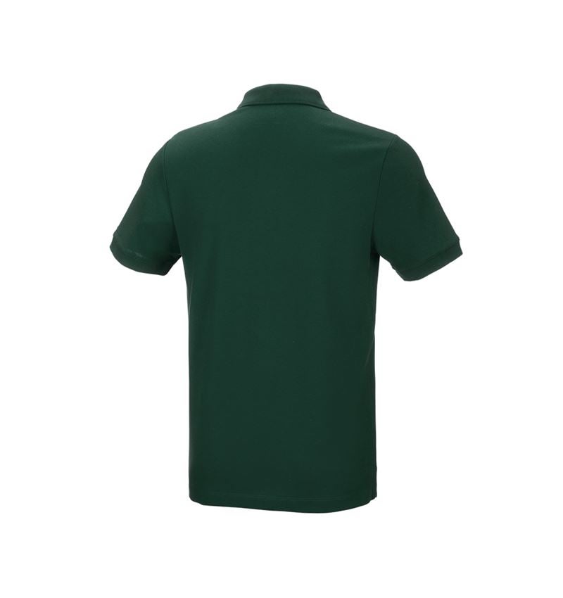 e.s. Piqué-Polo cotton stretch