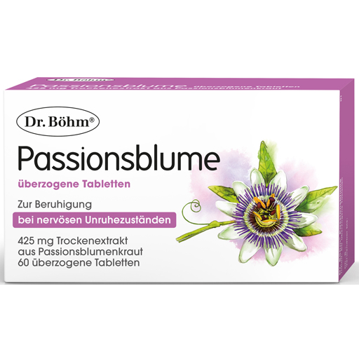 DR.BÖHM Passionsblume 425 mg Dragees  60 St  Tabletten, überzogen