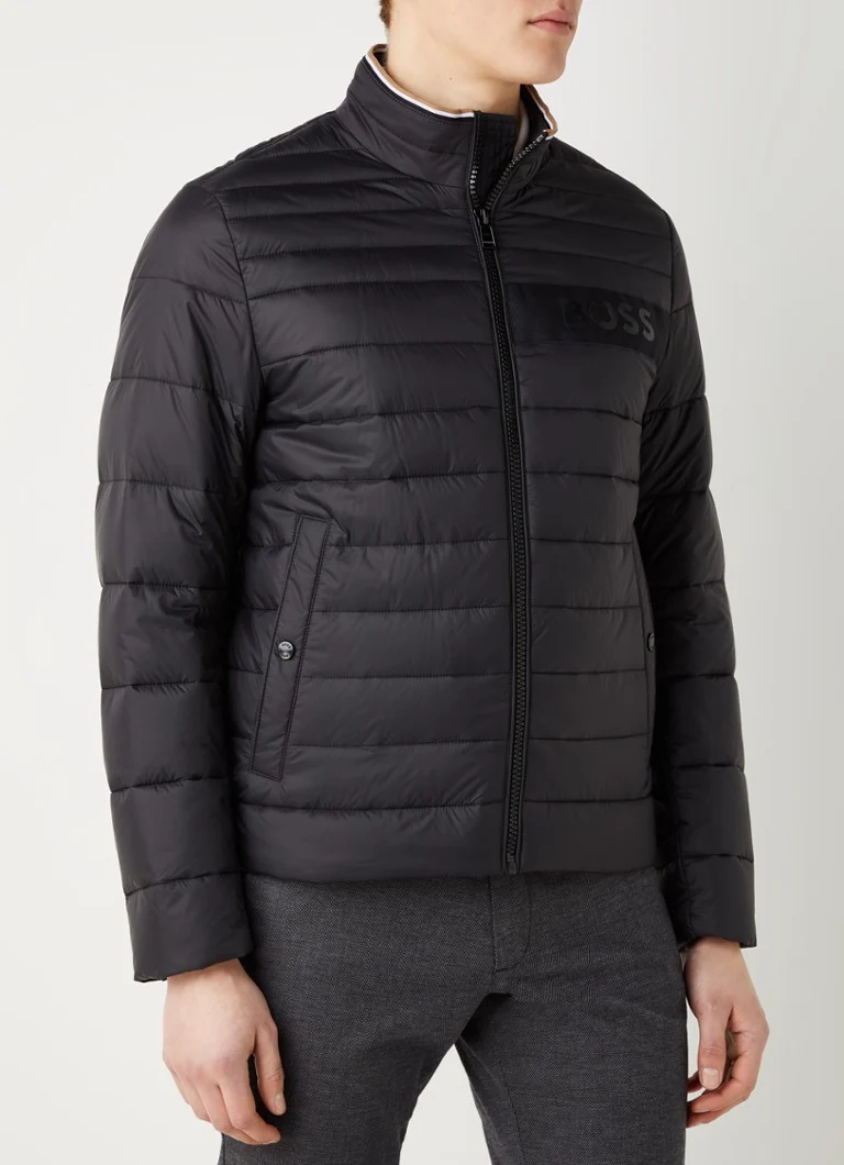 Doudoune HUGO BOSS Darolus avec logo imprimé et poches latérales