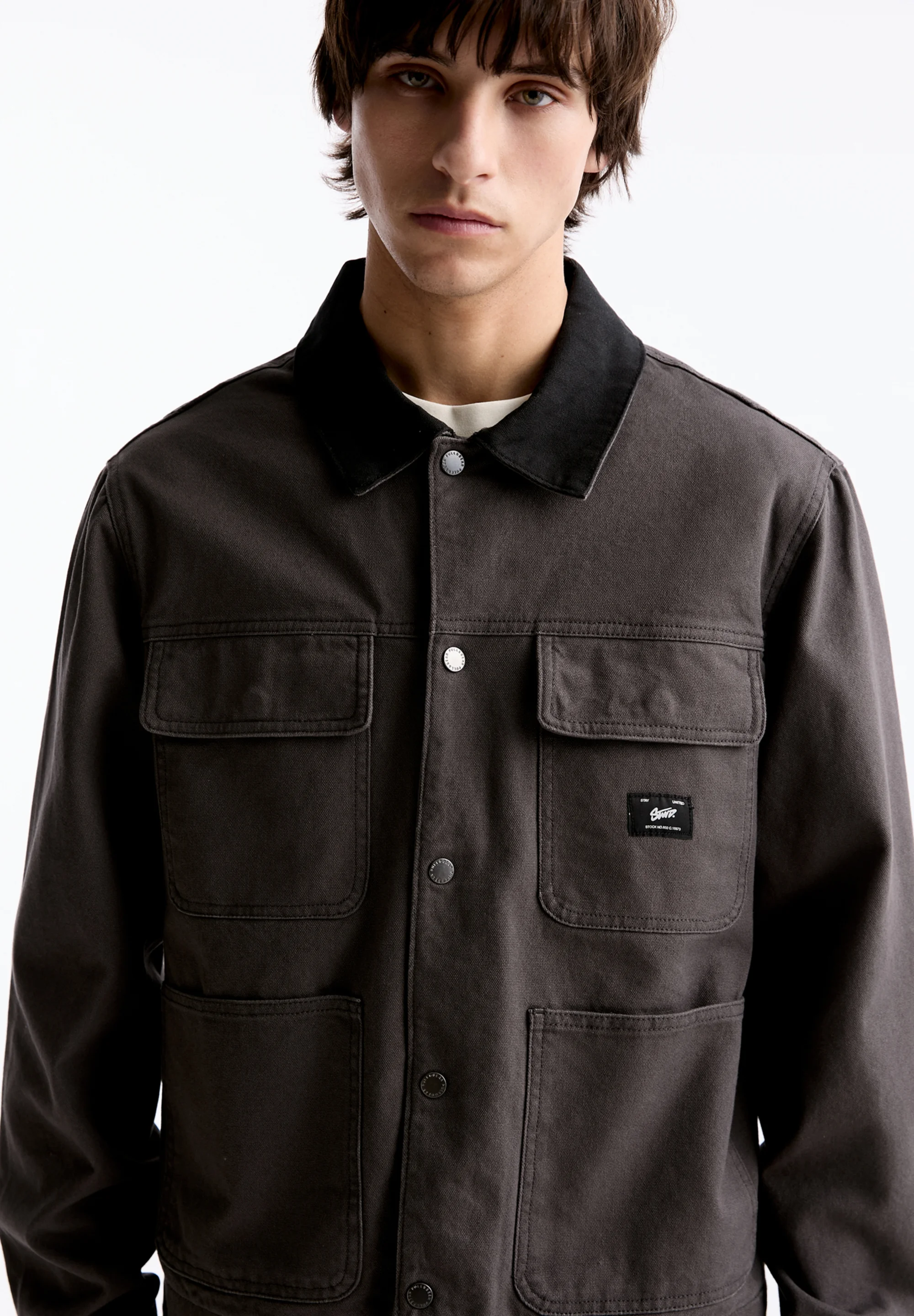 PULL&BEAR STWD TRUCKER - Chaqueta ligera