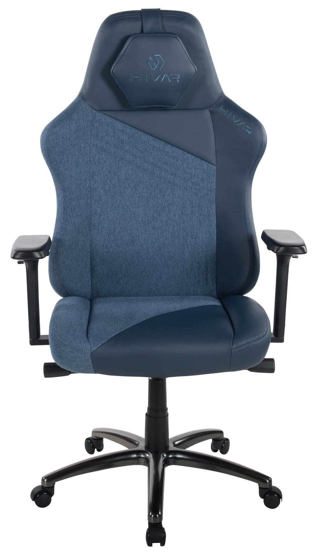HIVAR Gaming-Stuhl SKYLAR XL OCEAN, Sitztiefenverstellung, höhenverstellbare Rückenlehne, Wippwiderstand, Synchronmechanik, TÜV geprüft, Belastbarkeit 180 kg
