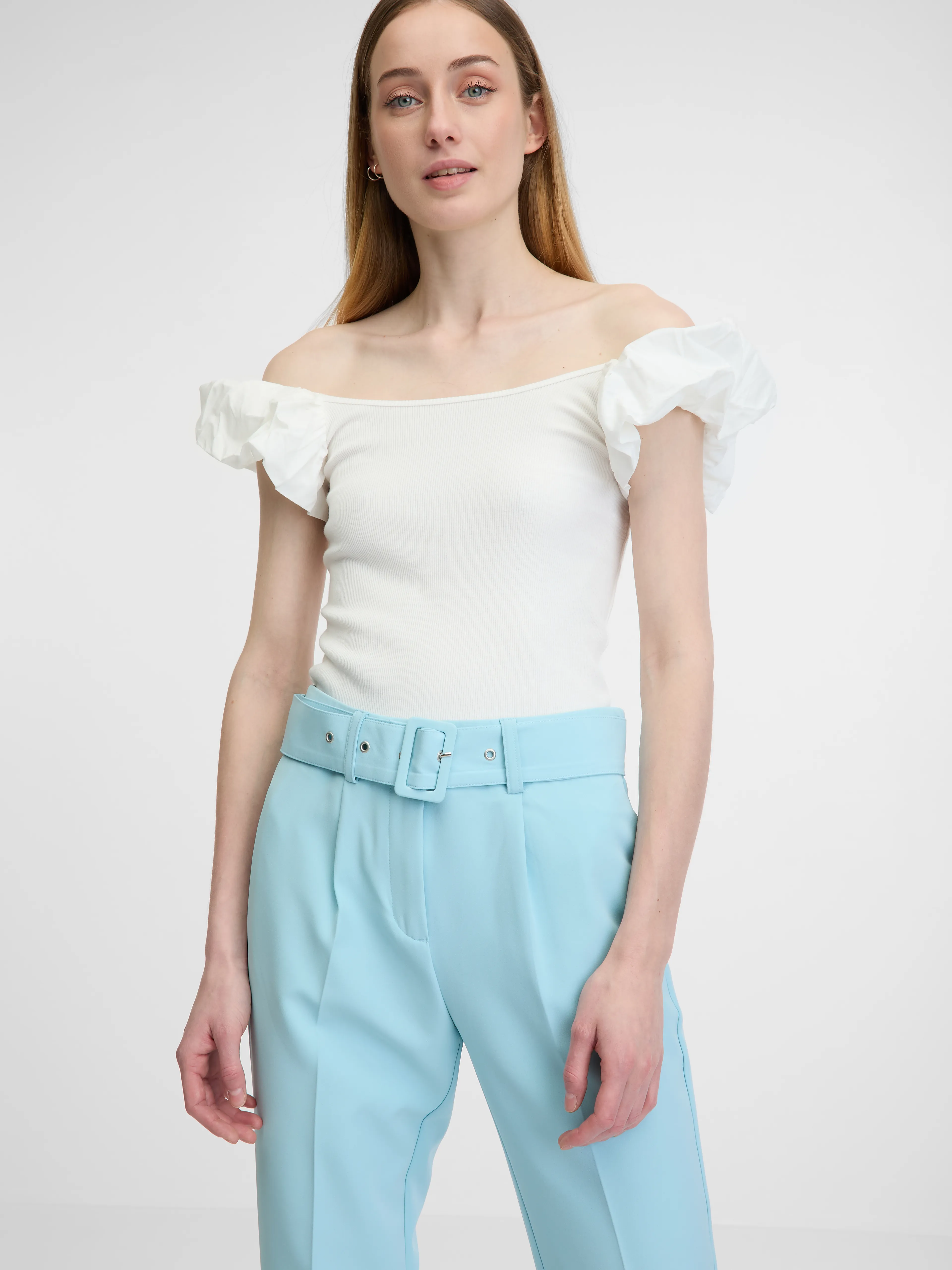 Hellblaue Damenhose ORSAY