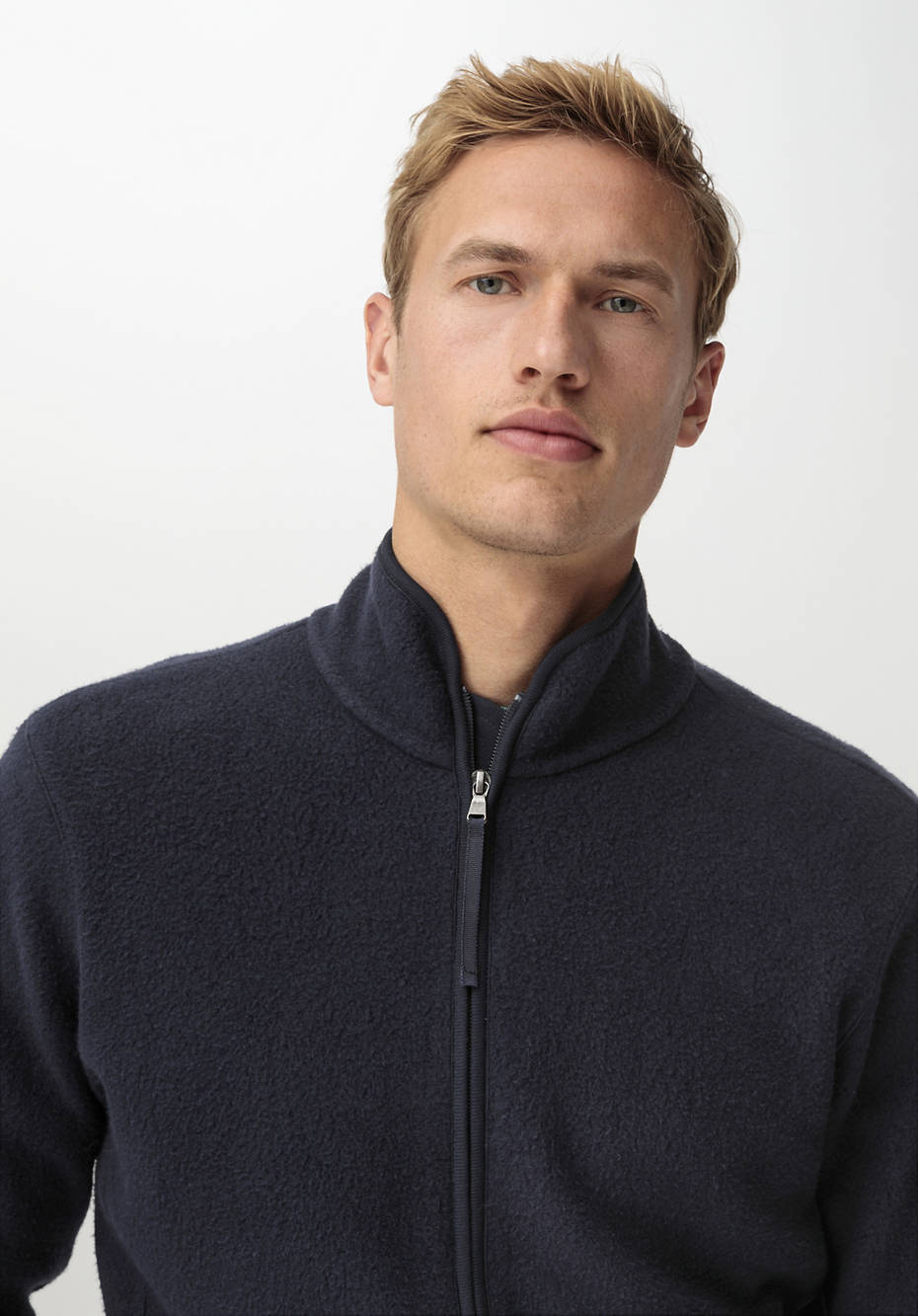 Fleecejacke aus reiner Bio-Baumwolle