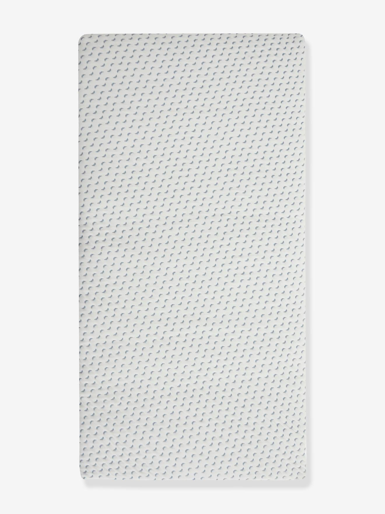 Matelas de voyage bébé 60x120 cm CANDIDE Green Ocean Friendly blanc