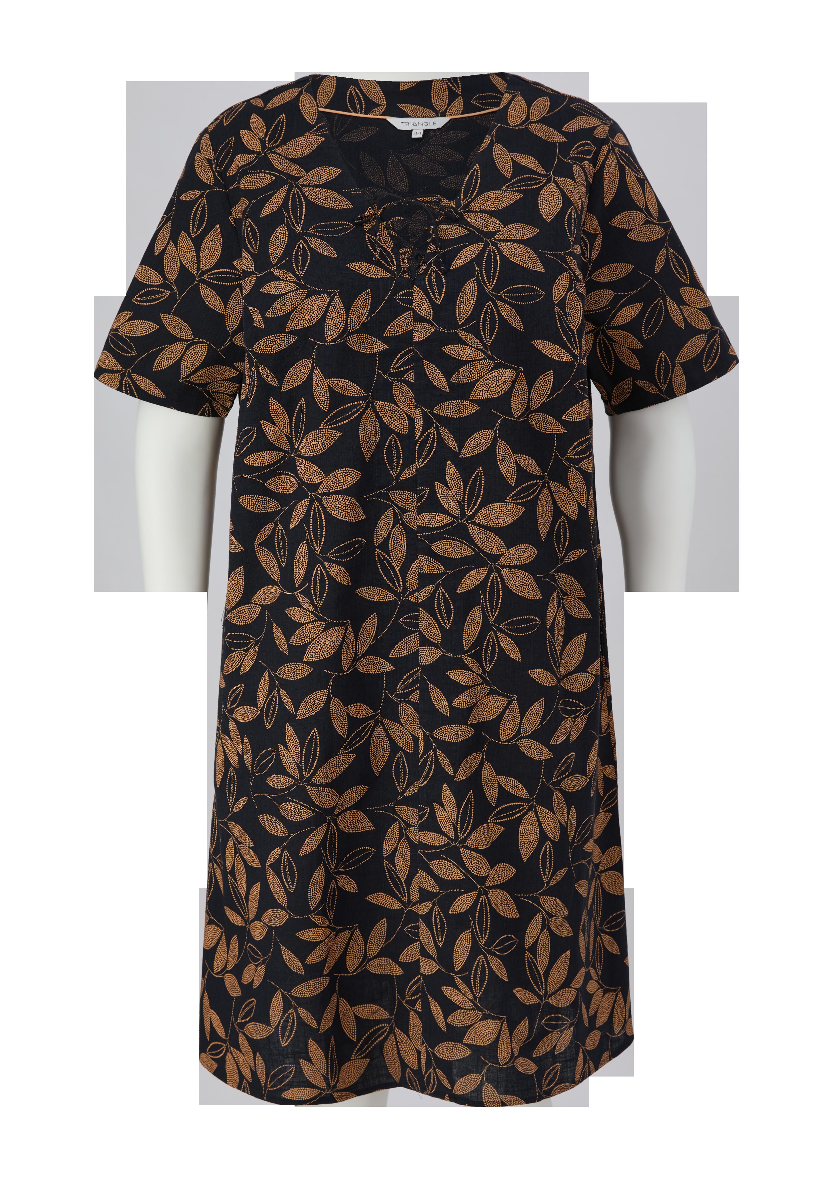Baumwollkleid mit Allover-Print  2131523-99A4