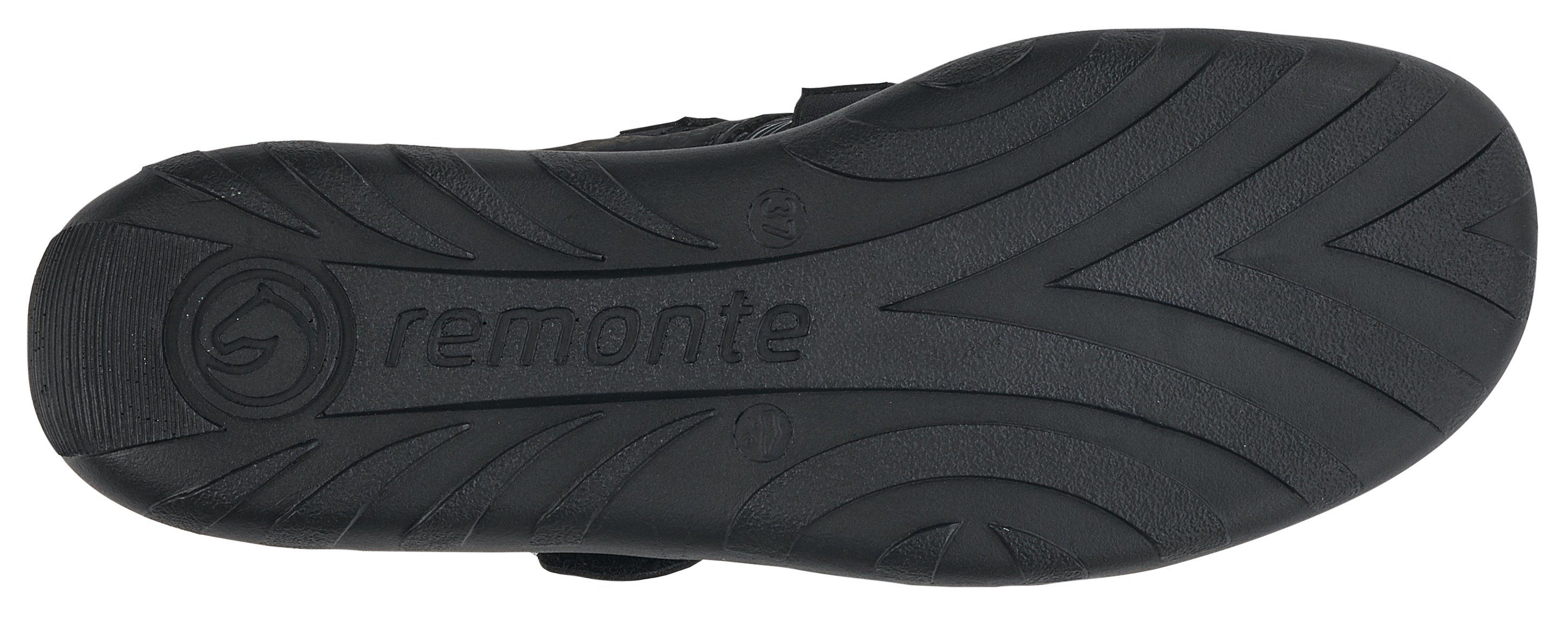 Remonte Ballerina mit dezenter Snake-Optik