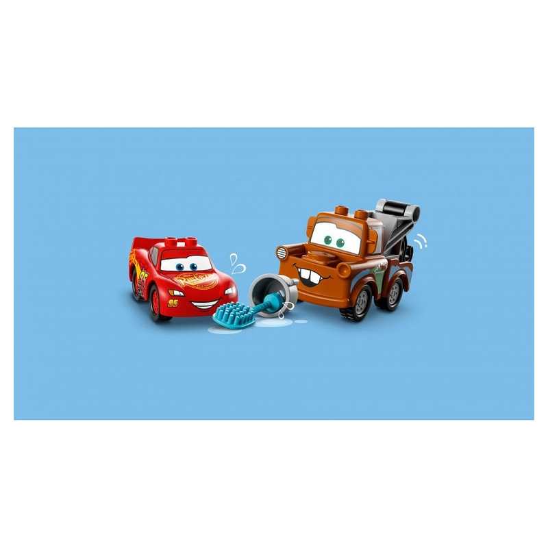 10996 La station de lavage avec Flash McQueen et Martin LEGO DUPLO