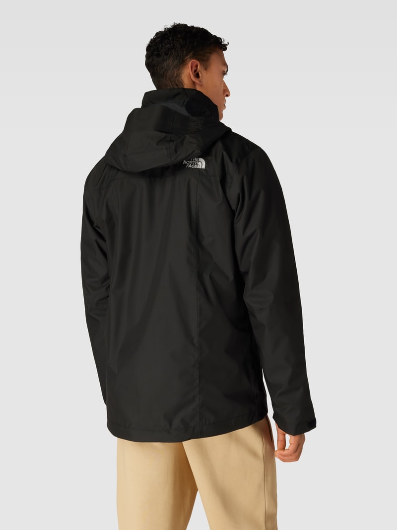 Jacke mit Kapuze Modell 'EVOLVE' in schwarz