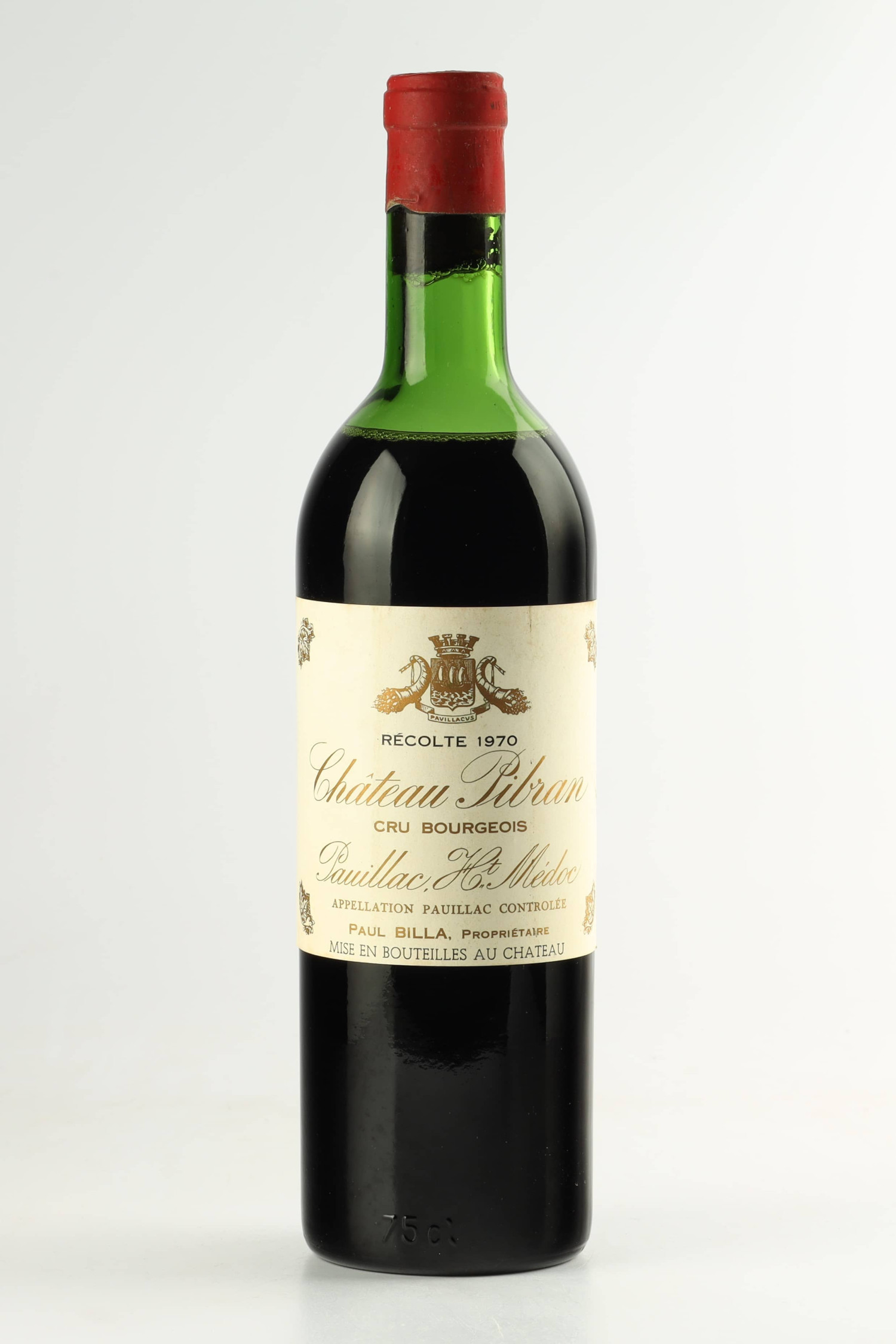 Château Pibran 1970, Pauillac