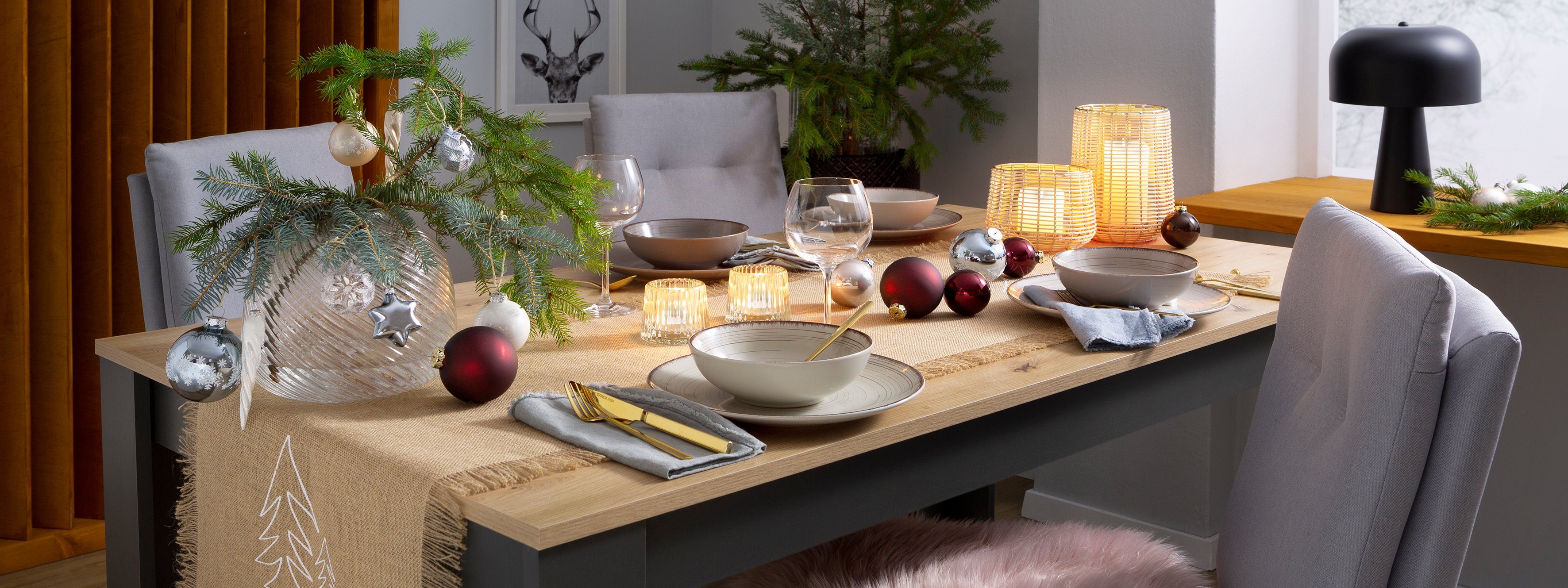 Home affaire Besteck-Set Colmar, Edelstahl 18/10, PVD gold glänzend, 30 Teile