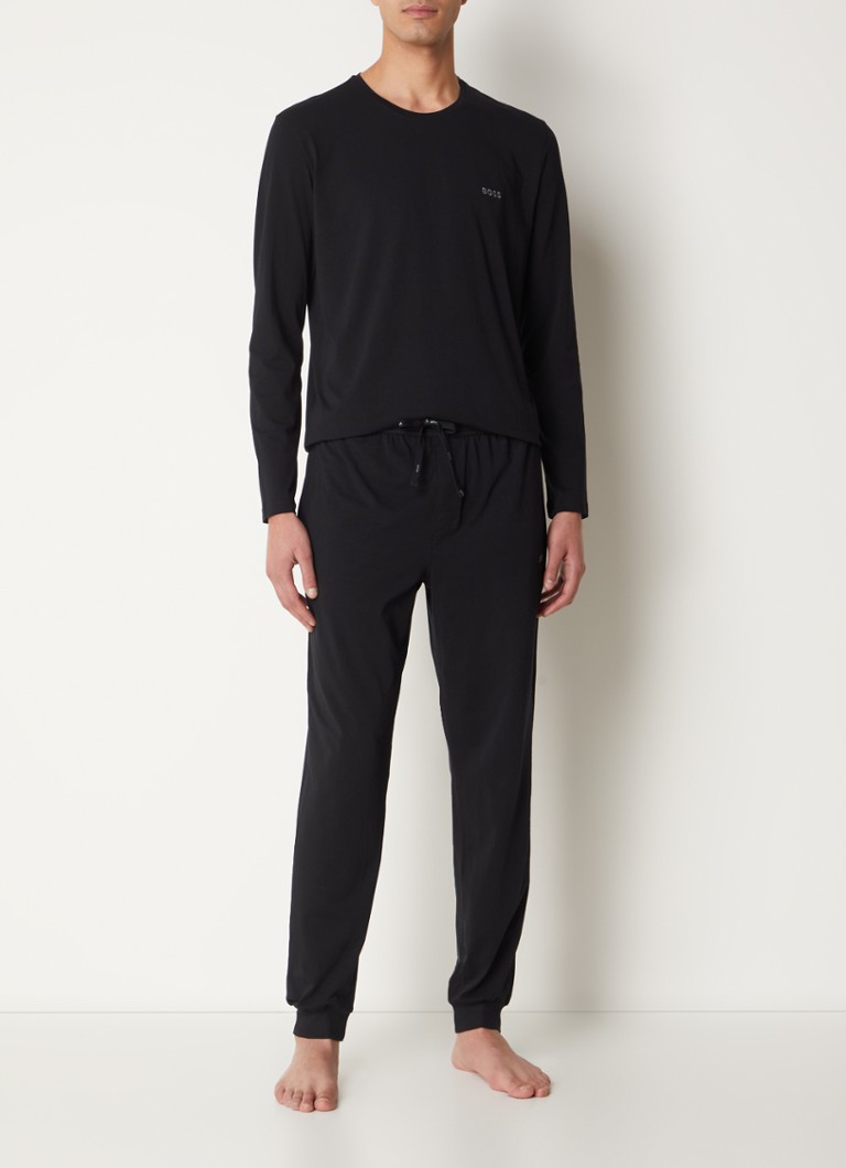 Koszulka HUGO BOSS Mix&Match z haftowanym logo