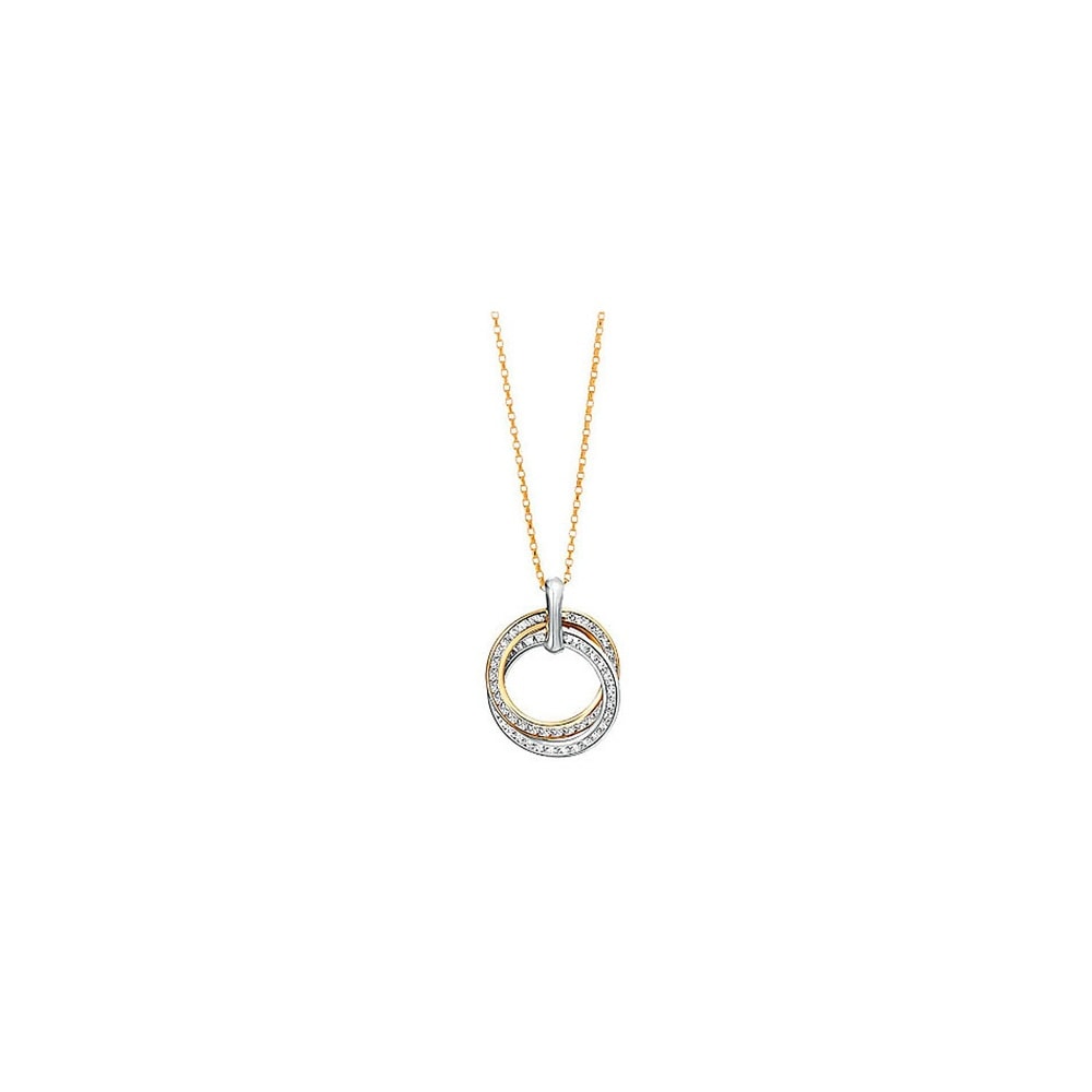 FAVS Chaînette 375 Or jaune, 375 Or blanc collier
