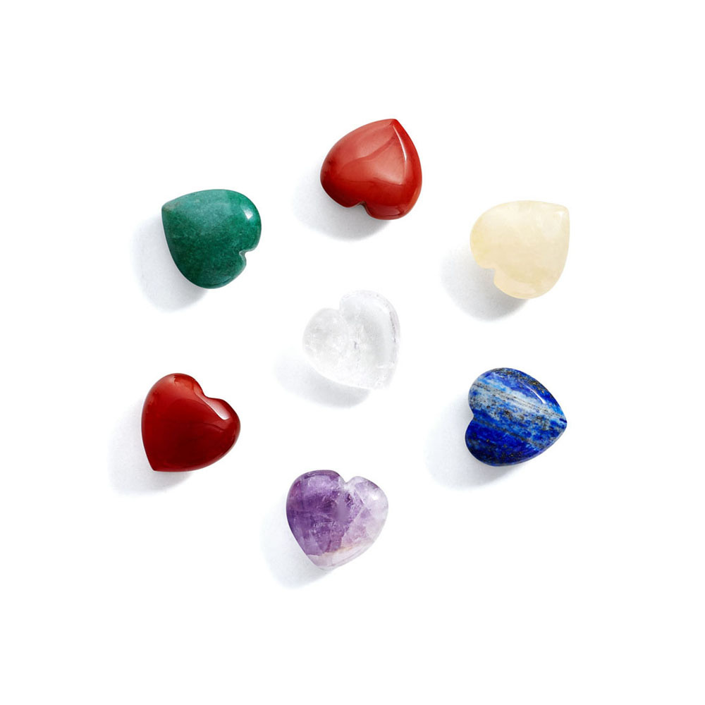 crystallove CRYSTALLOVE Chakra energy stone 7pcs/set