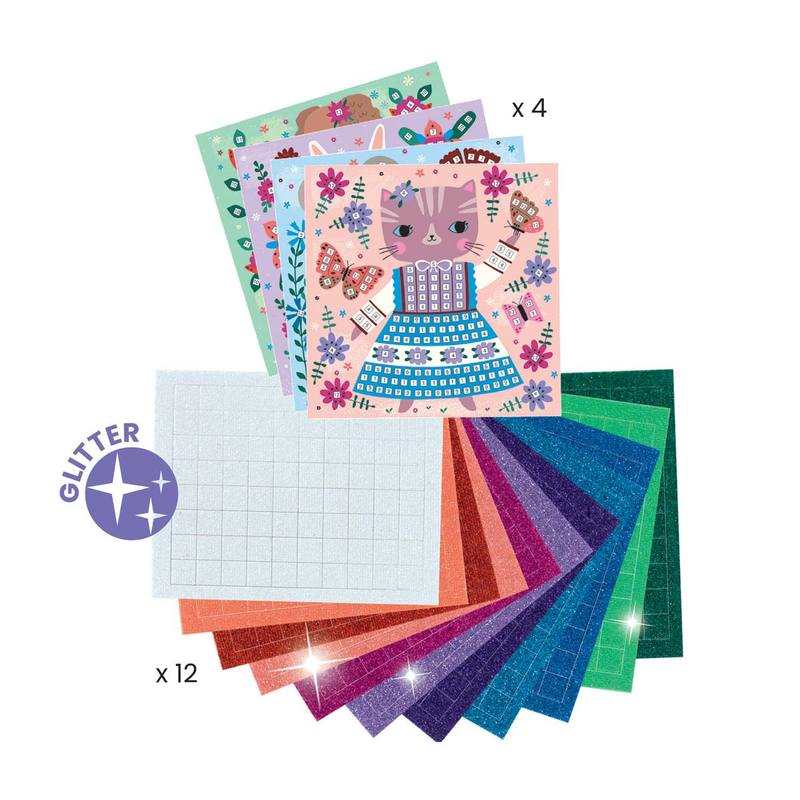 Coffret Mosaïques Lovely Pets Djeco