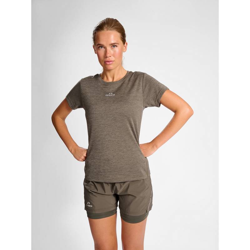 Newline nwlPACE MELANGE TEE WOMAN T-Shirt Damen