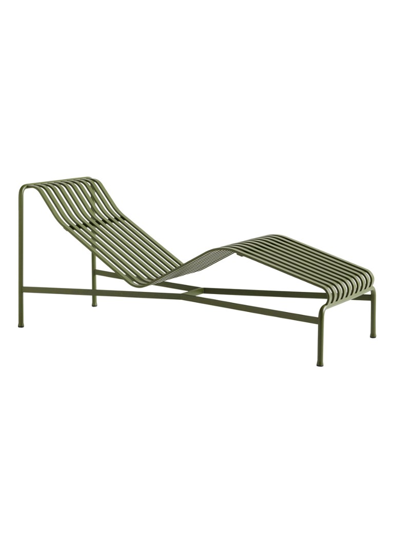 Lettino prendisole da esterno Hay Palisade, 65,5 x 164,5 x 70 cm