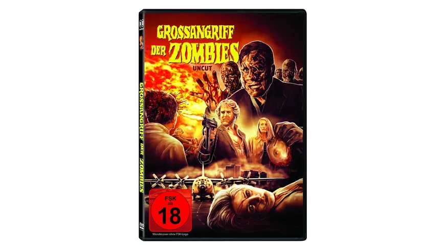 GROSSANGRIFF DER ZOMBIES (DVD) Limited Edition - Uncut