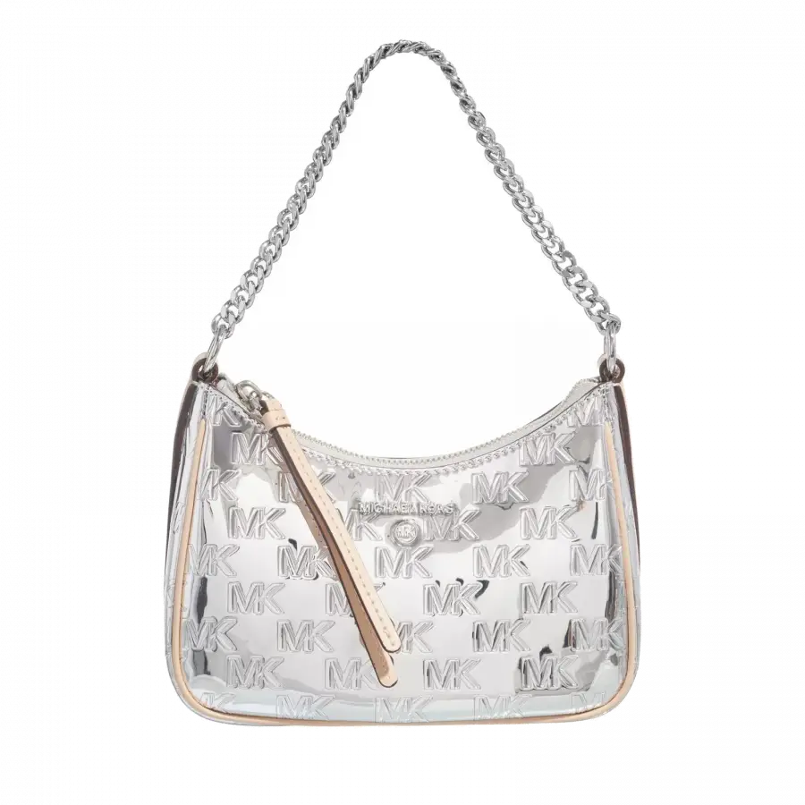 Michael Kors - Michael Kors Clutches & Evening Bags Metallkette Silver - silber