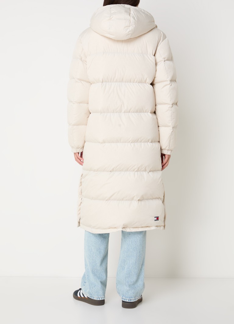 Jachetă lungă matlasată cu puf Tommy Hilfiger Alaska cu logo