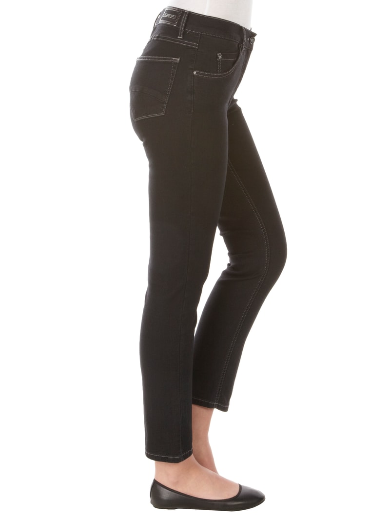 Jeans mit Stretch-Anteil Modell 'Twigy' in schwarz