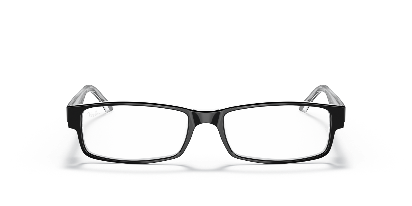 RB5114 OPTICS - Negru lucios pe transparent