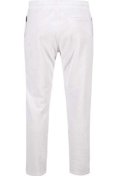 KARL LAGERFELD, Sweatpants, Baumwolle, weiß