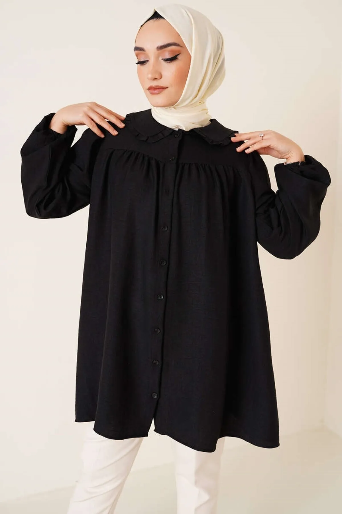 VOLT CLOTHİNG  Hemde - Schwarz - Regular Fit