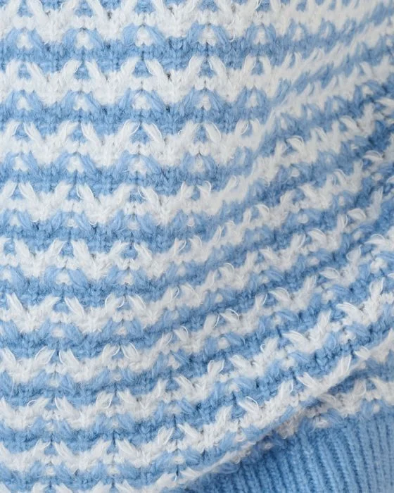 Pull maille bicolore Thermolactyl