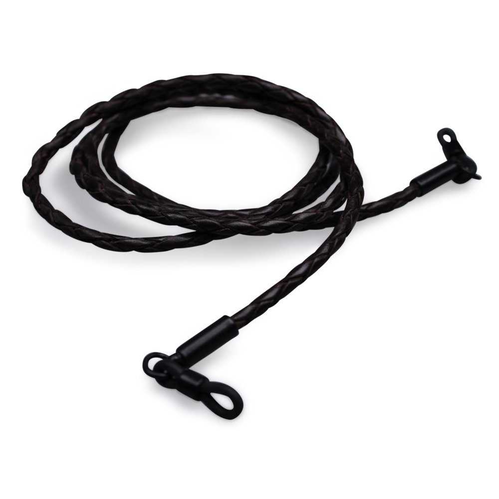 optiker-dietrich.de Brillenband Brillenband echt Leder geflochten (schwarz)