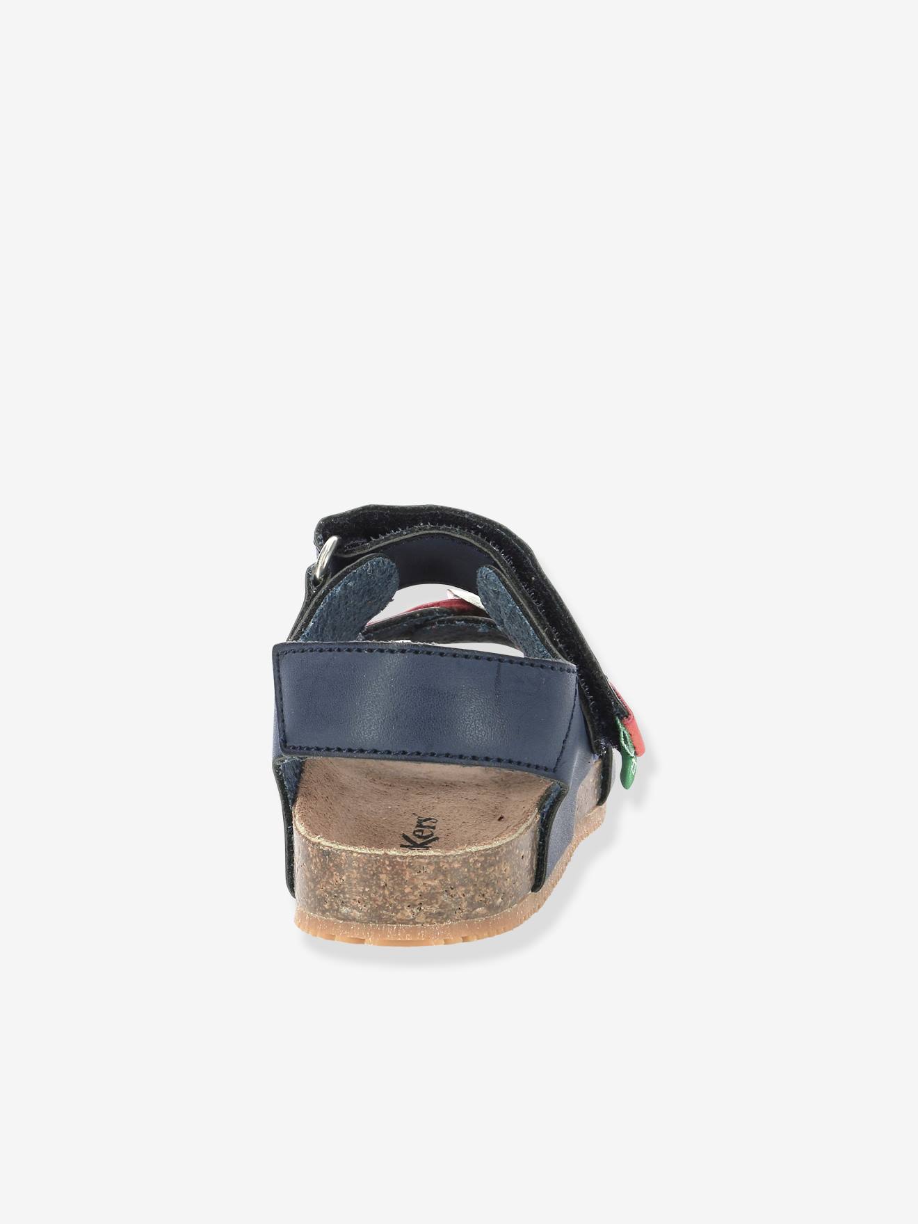 Sandales garçon Fuxio Fuxi KICKERS® marine orange