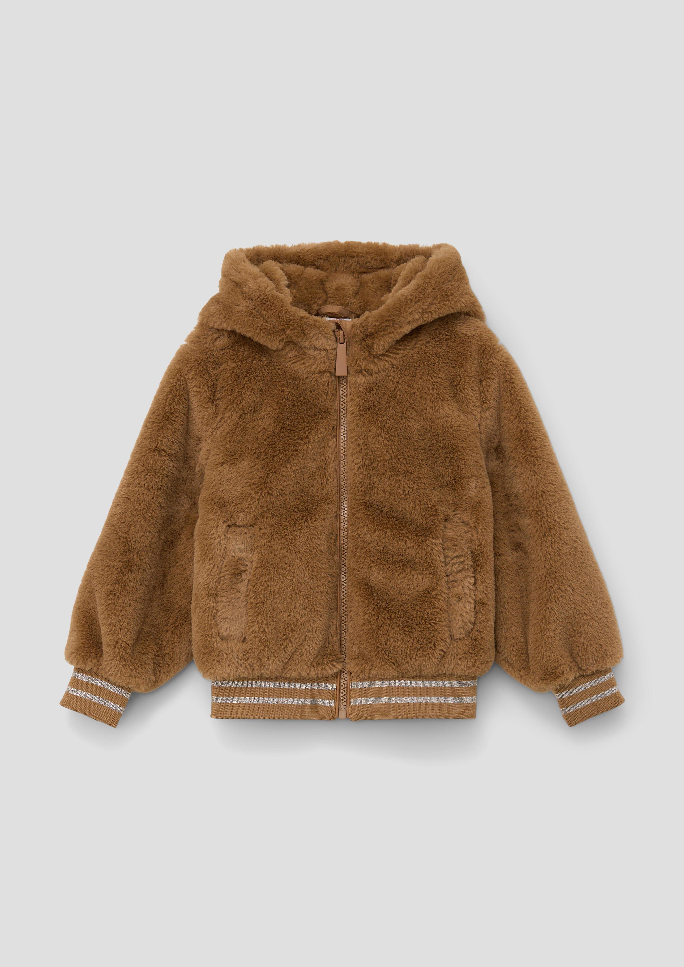 Teddyjacke mit Kapuze  2138737-8469