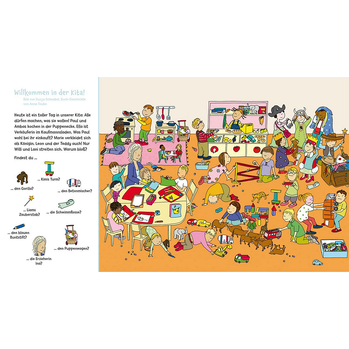 Mein erstes Vorlese-Bilder-Buch: Tiere, Kinder, Fahrzeuge und noch viel mehr