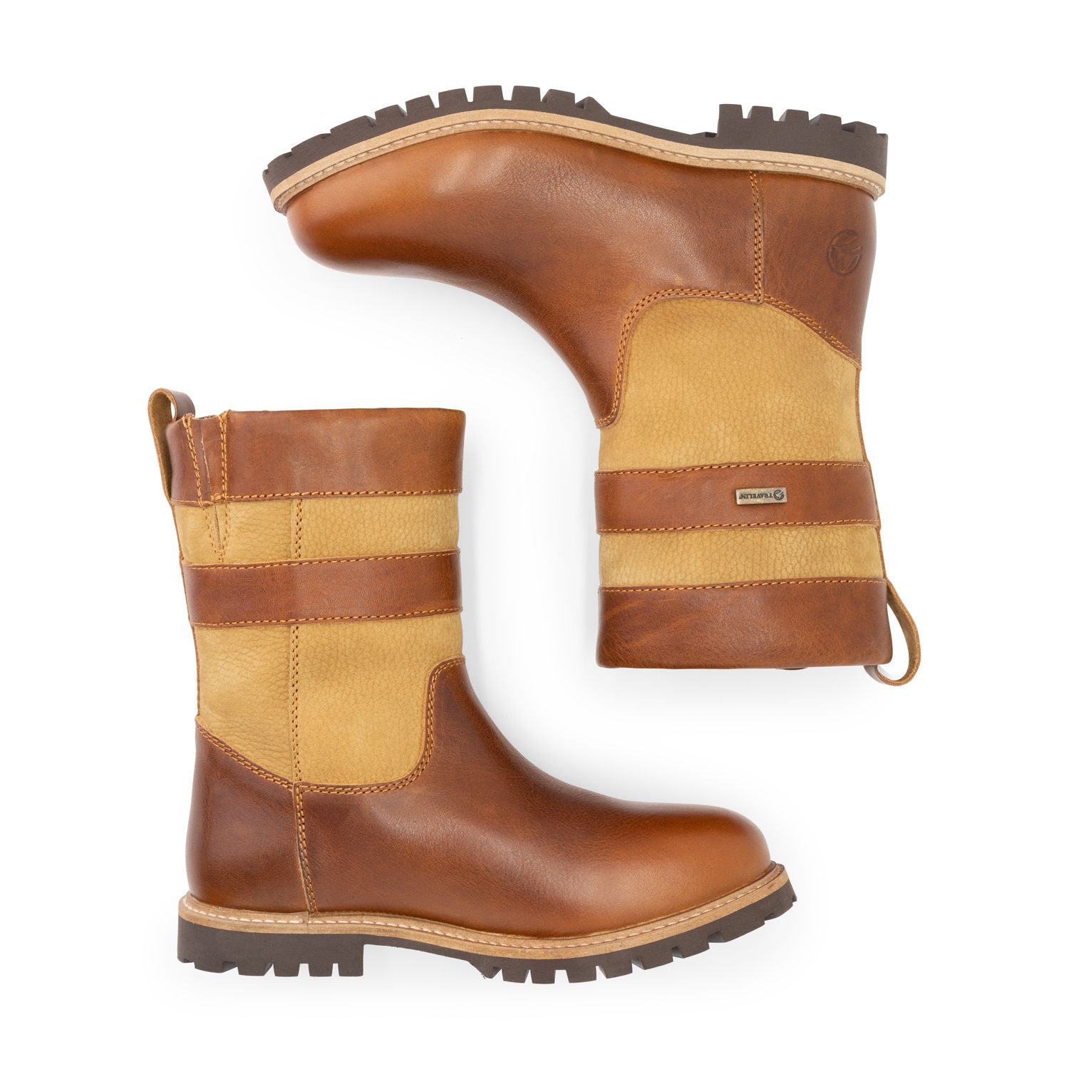 Travelin' Tallinn cognac Damen Outdoorstiefel
