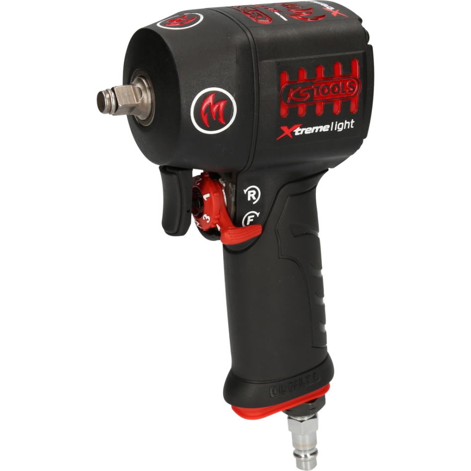 Llave de impacto neumática KS Tools 515.3855 miniMONSTER Xtremelight de 3/8