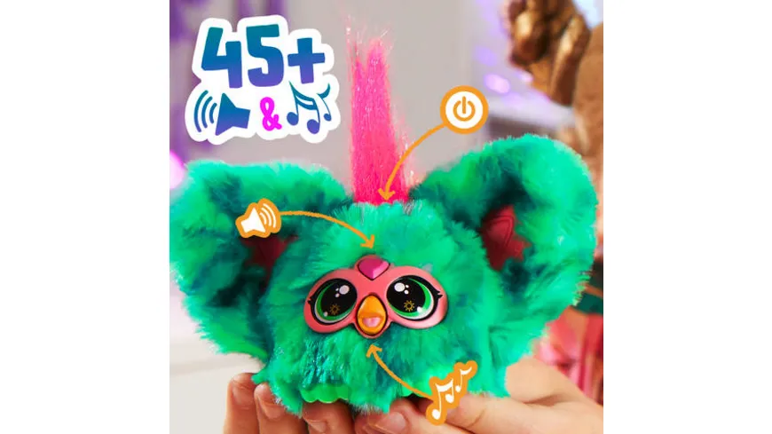 Hasbro - Furby Furblets Mini elektronisches Plüschspielzeug, 1 Stück, sortiert