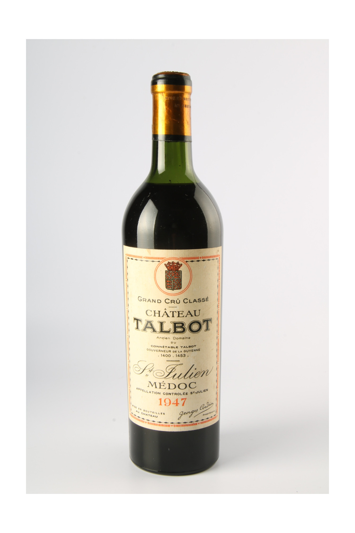 Château Talbot 1947, Saint Julien
