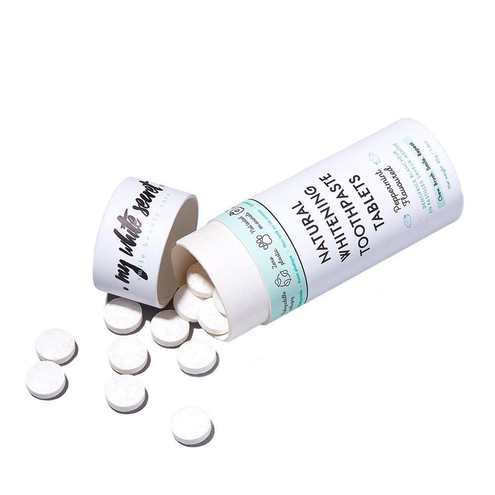 My White Secret Natrual teeth whitening tablets Blanchisseur de dents en comprimé