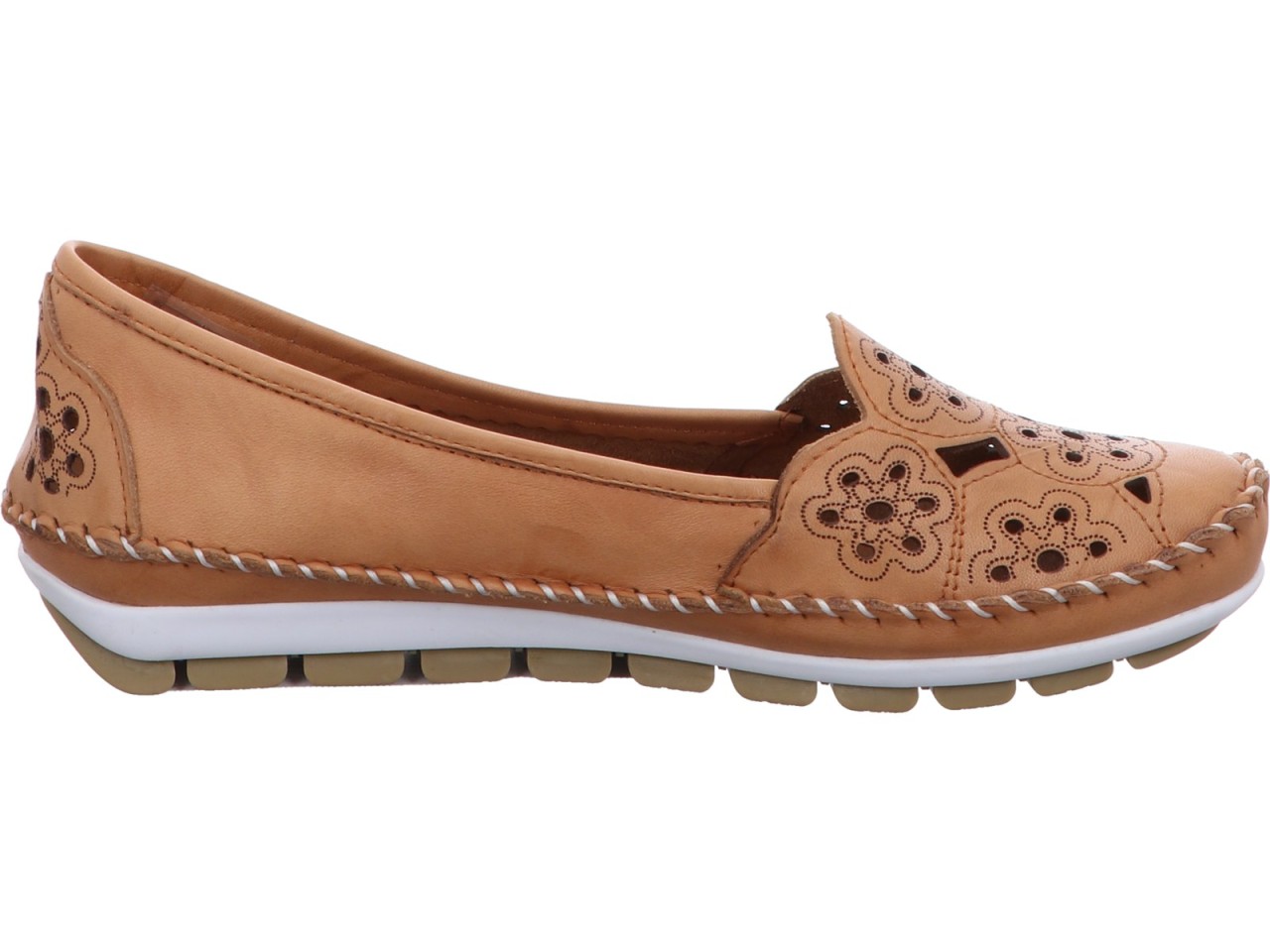 GEMINI Sportliche Slipper braun