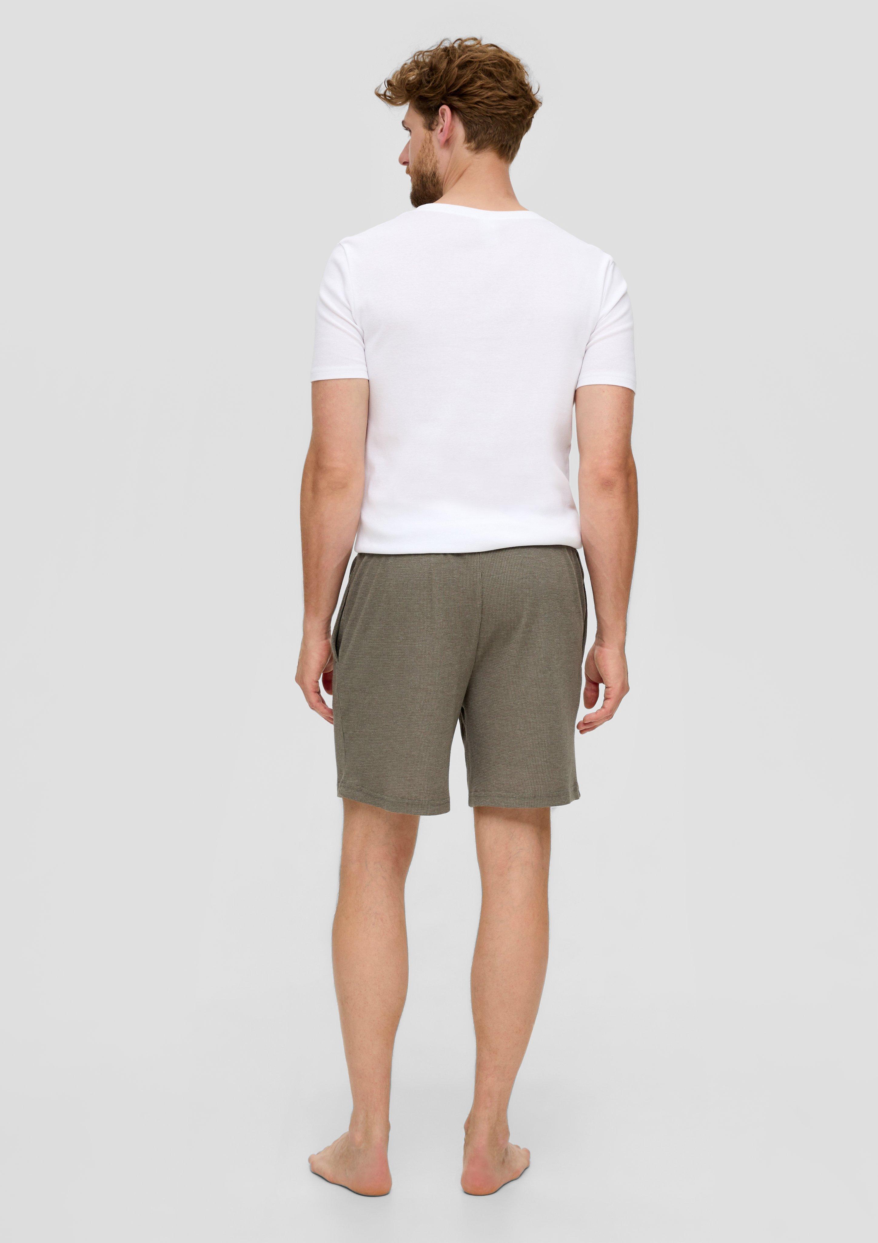 Pyjama-Hose mit Waffelstruktur  6008416-7800