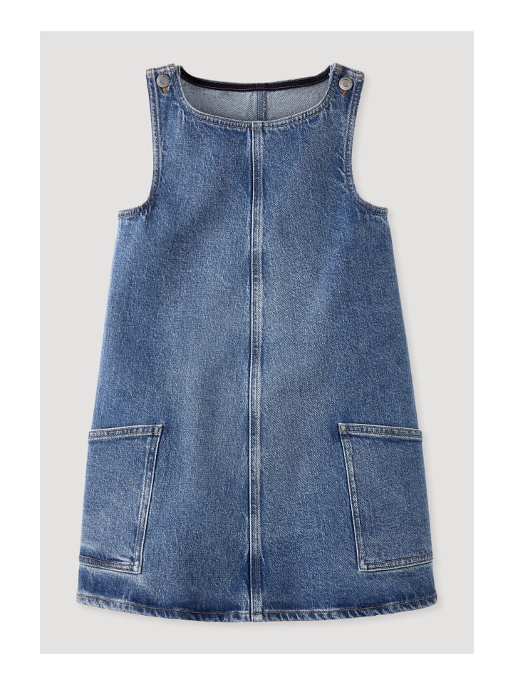 Hessnatur Denim Kleid Regular in light blue günstig kaufen 134/140