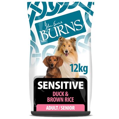 Burns Adult & Senior Sensitive - Ente & Brauner Reis