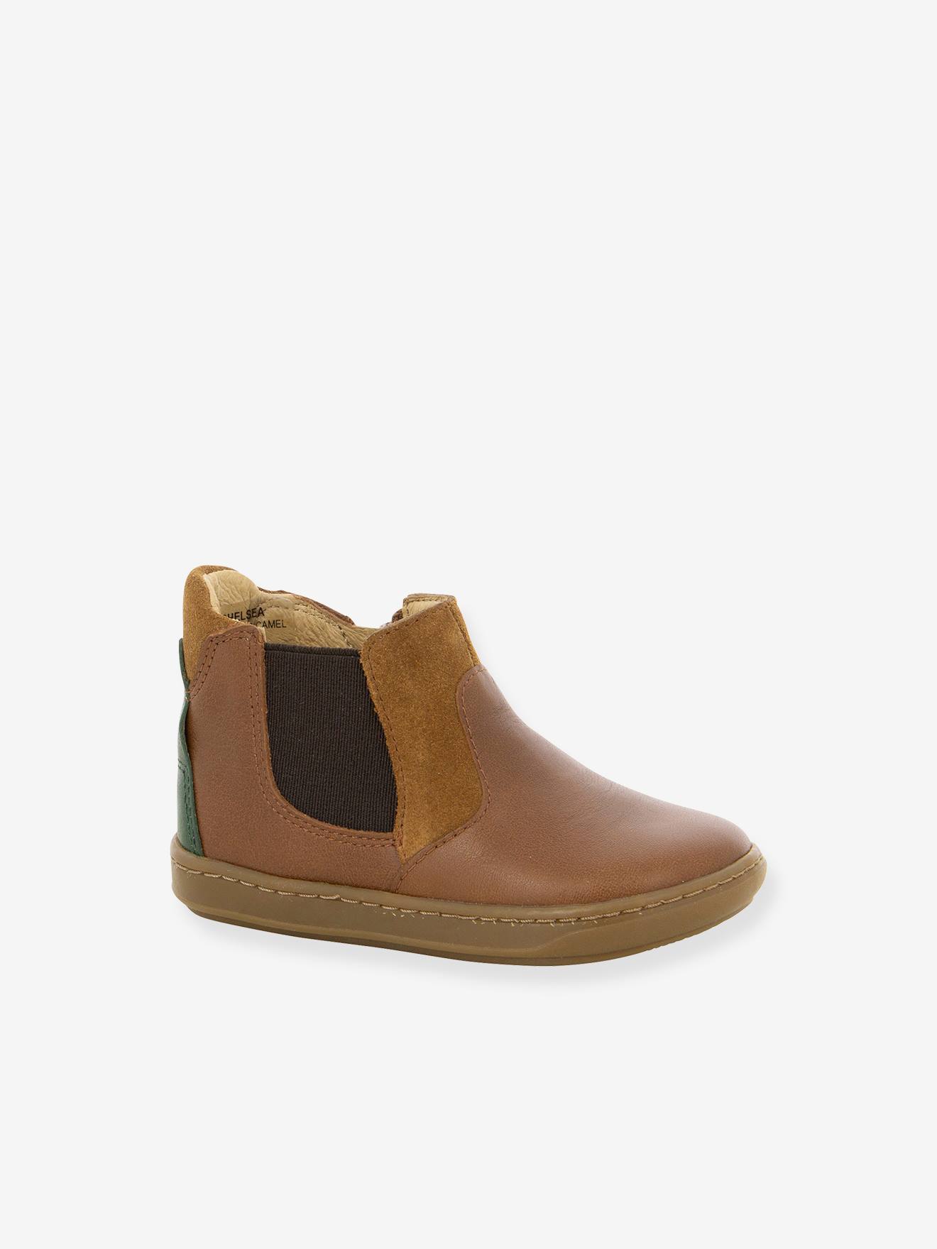 Boots bébé Bouba Chelsea Formosa SHOO POM® caramel