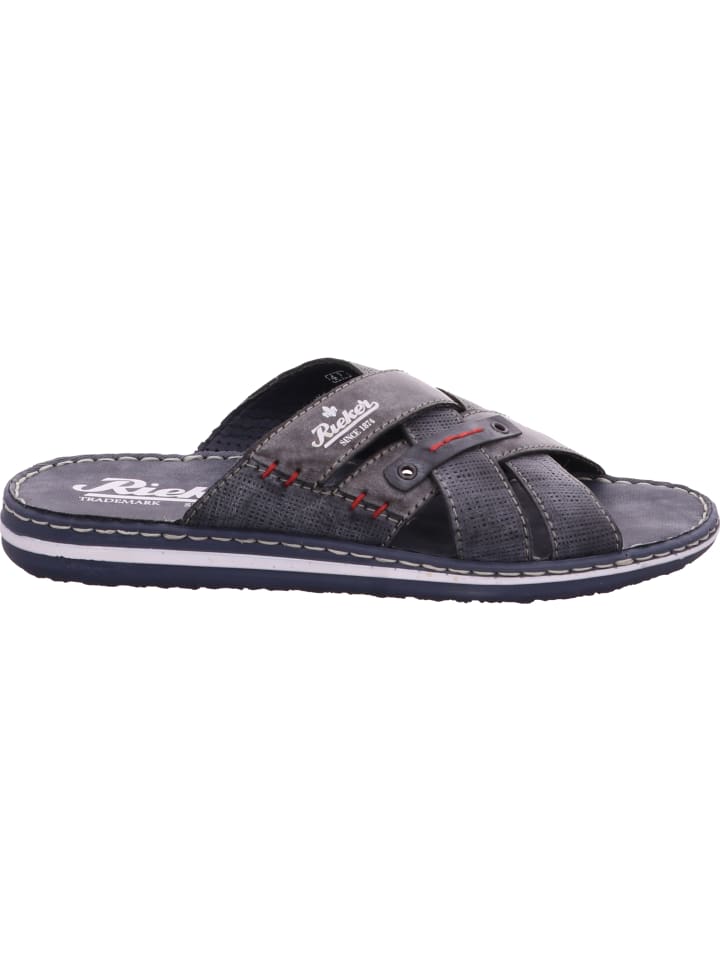rieker Pantolette in blau günstig kaufen