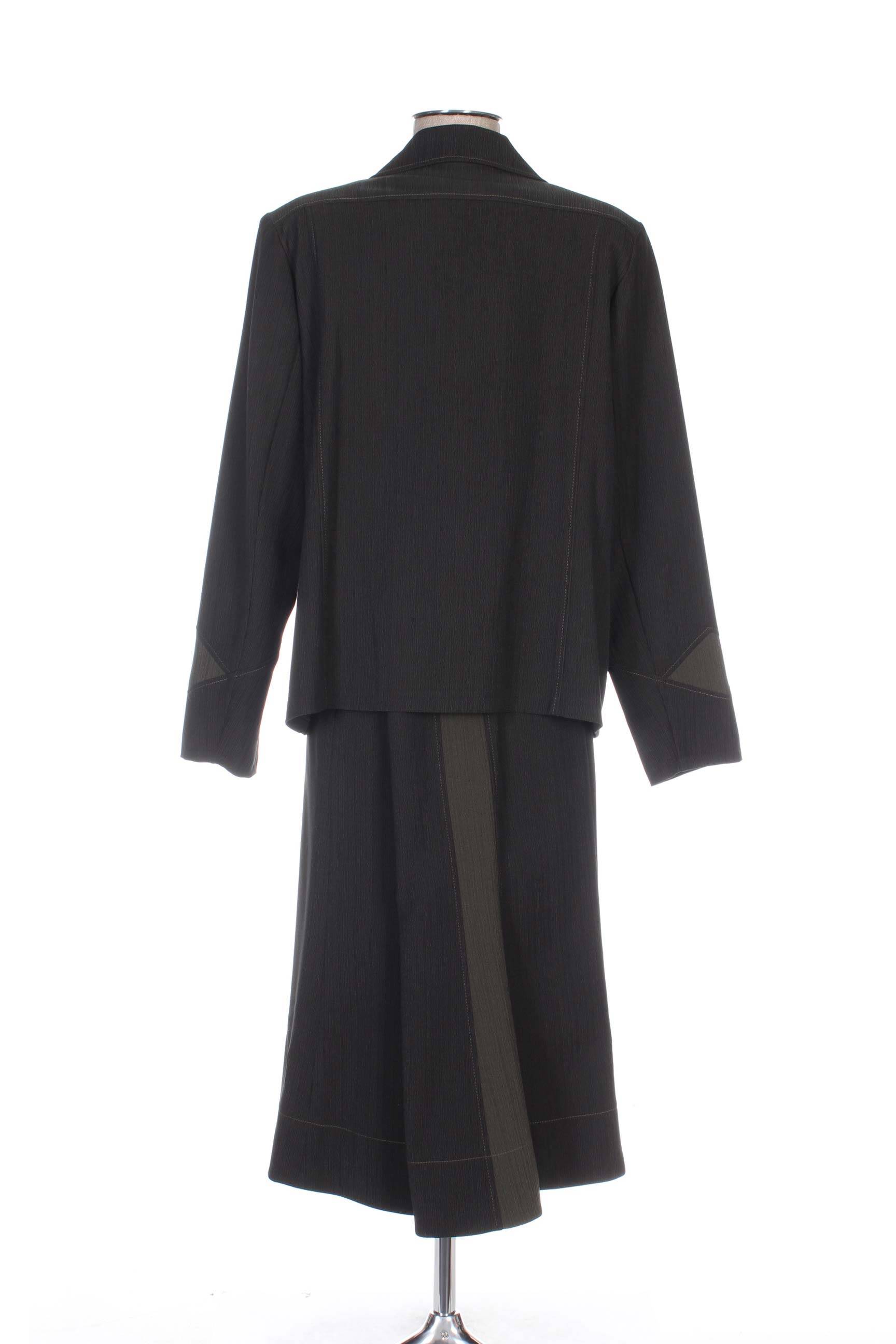 Francoise F Jupe Veste Femme couleur vert