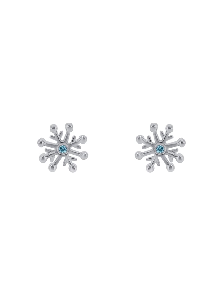 Prinzessin Lillifee Ohrstecker Silber 925, rhodiniert in Blau günstig kaufen onesize