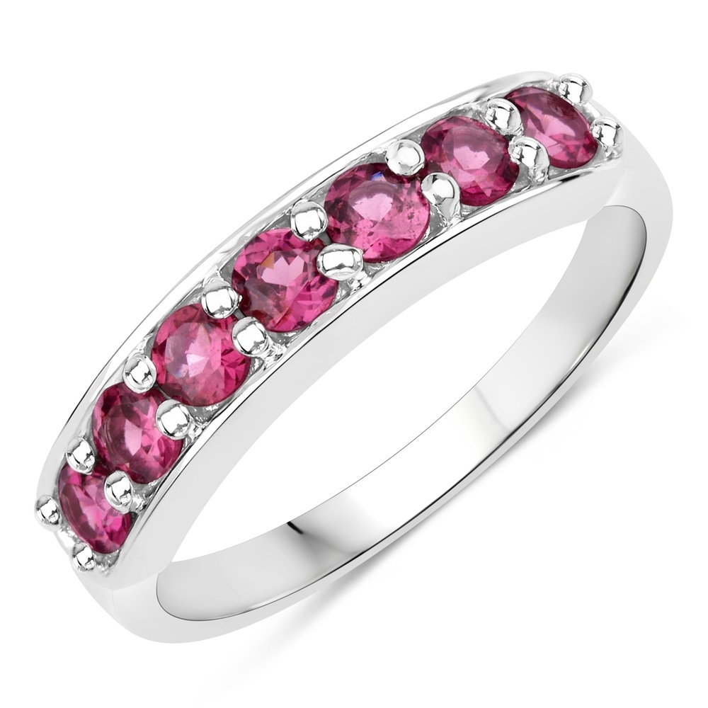 Rafaela Donata Bague Argent sterling Rhodolite en Argent Bague